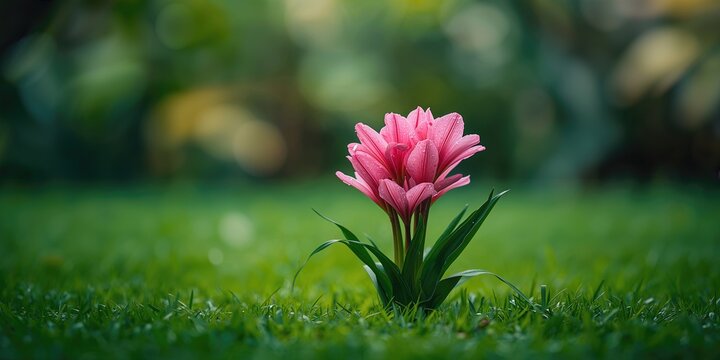 Early almond blossoms on a tree in Alicante province, signaling seasonal bloom, Earth Day