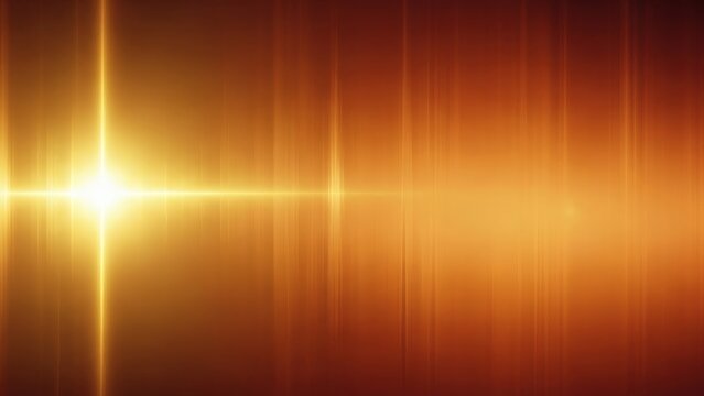 Golden Burst Abstract Light Streaks with Warm Tones, and and Radiant Flare.