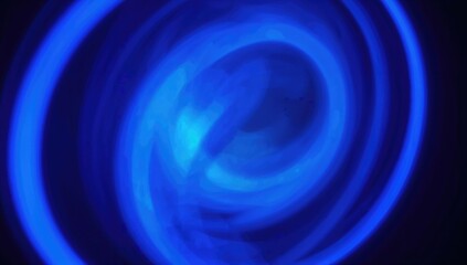 Neon swirl radiating bright light, abstract motion background for digital interfaces