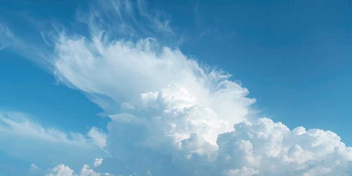 Hydrangea macrophylla flowers with green foliage in summer sunlight, ideal for floral backgrounds