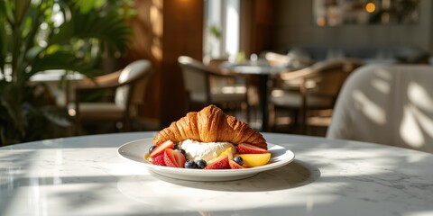Orange rose in bloom in a garden setting, emphasizing seasonal floral display, Earth Day