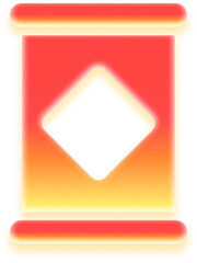 Red New Year Scroll decoration for Lunar New Year 2026 Festival