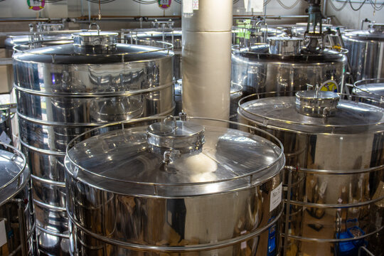 industrial equipment in factory