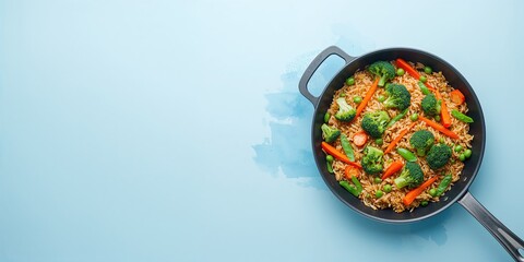 Refreshing strawberry mojito with iced mint and lime on a light gray background, summer beverage preparation