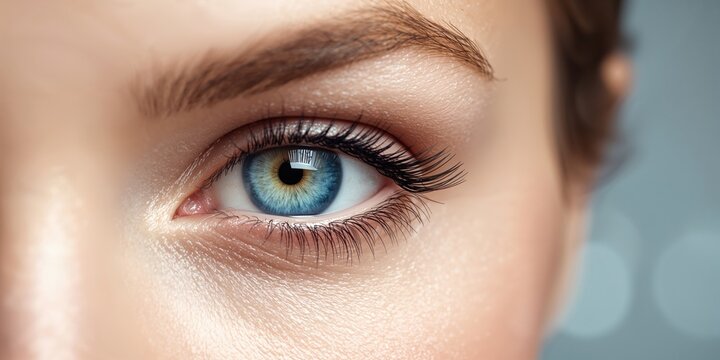 Young man interacts with virtual touchscreen and cloud computing interface, emphasizing AI technology in education and information systems