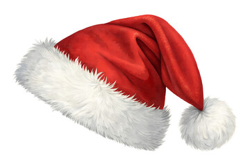 santa claus red hat