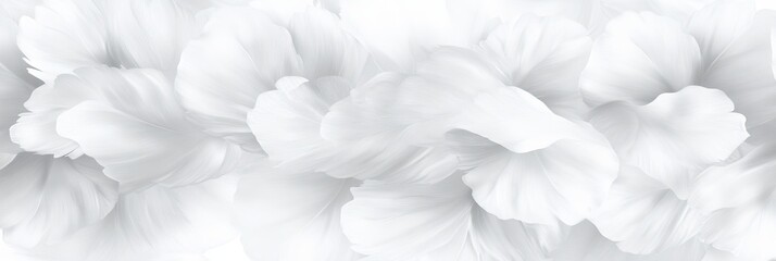 Obraz premium Abstract White Soft Brushstrokes in Gentle Grey Color, Elegant Textile Pattern Texture Background