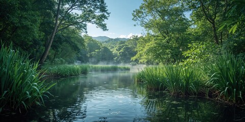 Hurricane season sign with remote office work and business plan displays, emphasizing operational preparedness during seasonal weather