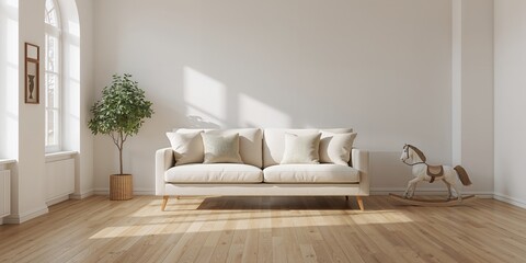 A cozy armchair with a journal and mug, ideal for relaxation and reflection in a home setting