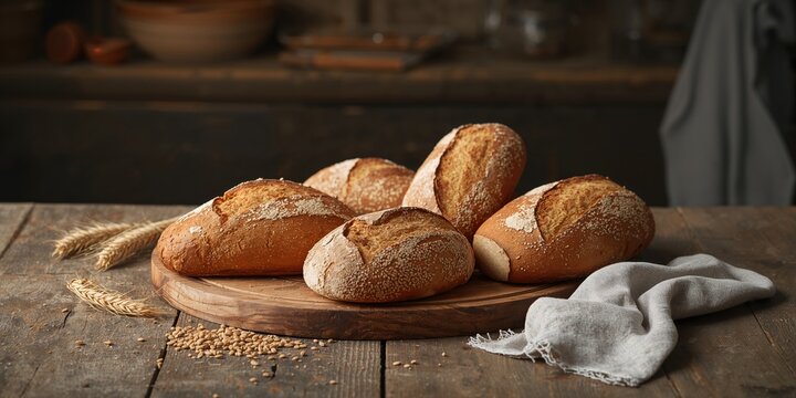 Close-up of Italian pizza surrounded by wine, cheese, and fresh ingredients emphasizing fast food presentation - Powered by Adobe