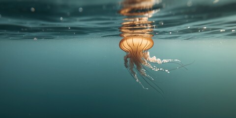 Clear yellow liquid oil pouring into a glass bottle emphasizing fluidity and purity, suitable for oil storage and dispensing