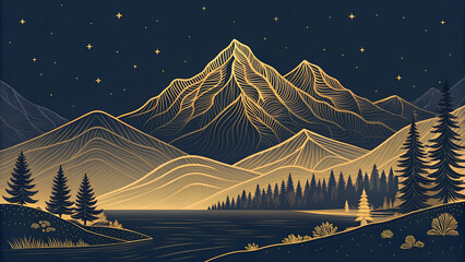 Crocuses yellow blossom on a spring sunny day in the open air. Beautiful primroses against a background of brilliant white snow.