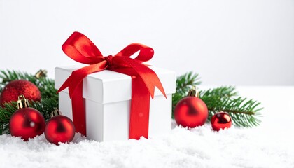 Obraz premium Christmas Gift Boxes with Decorations