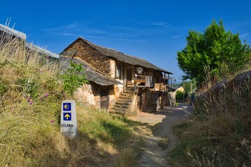 ome, 건물, 건축, 돌, 마운튼, 나이든, 경관, sky