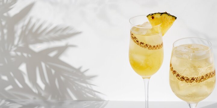 Cartoon astronauts floating in outer space near the International Space Station, emphasizing teamwork on a space mission - Powered by Adobe