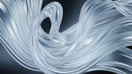 Crystal Ice Cool Blue–Silver Translucent Frozen Lightwave Glow 1