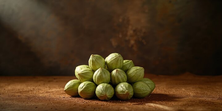 Modern room decor with picture frame mockup, shelf against white wall with decorative candle, glass and rocks, ideal for interior layout planning
