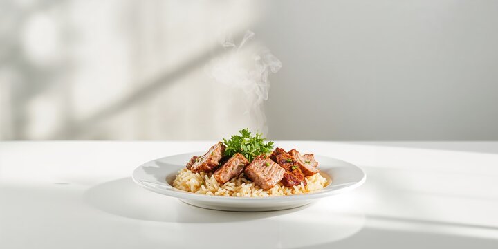 Bernese Mountain Dog in a park scene amid blooming daffodils, emphasizing springtime flora and canine activity