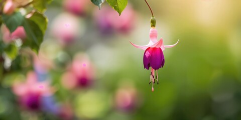 Fototapeta premium Close-up of Neomarica Longifolia and Trimezia steyermarkii flowers in a botanical garden, emphasizing flower structures, Earth Day