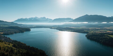 Naklejka premium Caution floor warning sign on a yellow hazard board, emphasizing safety awareness
