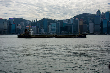 Hong Kong city skyline
