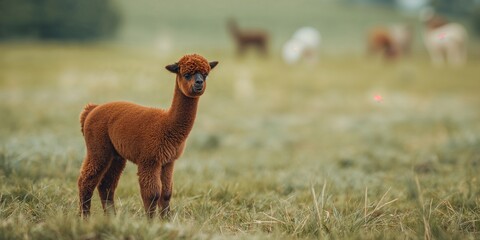 Naklejka premium Fruits arranged on a market counter, used as a vibrant background for text and layout, Earth Day