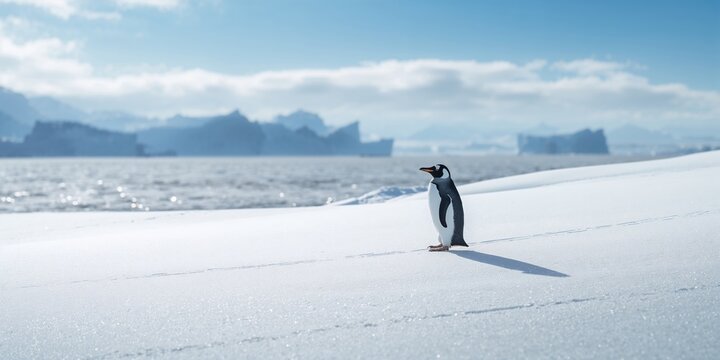 Abstract ocean scene with sunlight reflections on waves, suitable as a background for text or layout, Earth Day - Powered by Adobe