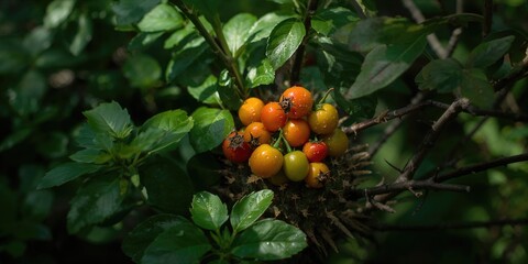 Female hand with hair accessories holding a black comb, in a hairdresser's setting for styling or maintenance, World Hair Day