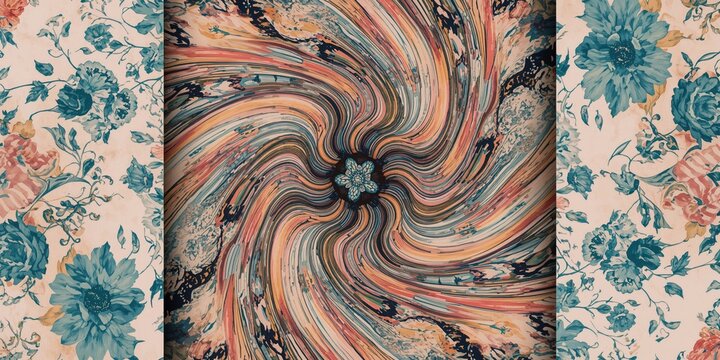 Abstract design featuring bold green circles forming a mesmerizing pattern suitable for a futuristic wallpaper, emphasizing technology and nature, Earth Day