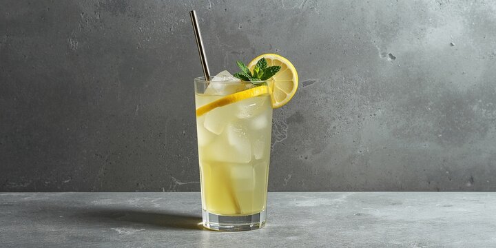 Laptop with eyeglasses, microphones, notebook, and newspapers on light wooden surface, emphasizing workspace organization for productivity