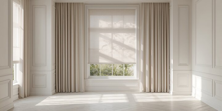 Festive flat lay with shining stars on white background for Christmas celebration, holiday decor