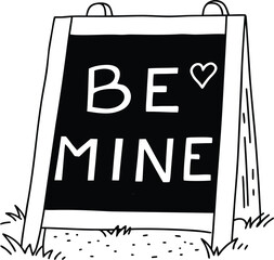 Black Friday sale illustration with shopping bag icon and date element