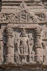 Gondeshwar Temple, dedicated to Lord Shiva, showcases intricate carvings, A 11th&ndash;12th century marvel built in panchayatana style, Sinnar, Nashik, Maharashtra, India.