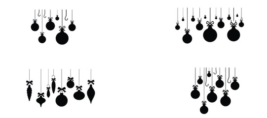 bulbs 2 decorative bulb vector art for holiday use this simple design shows the shape in a clean and easy style for holiday artwork and seasonal use with a soft look