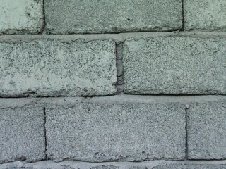 Sloping brick wall texture
