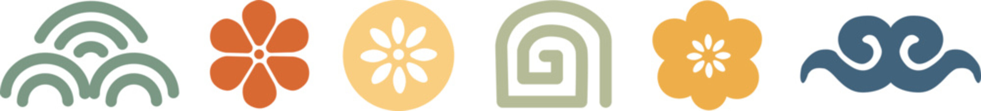 한국전통 문양 배경 디자인 