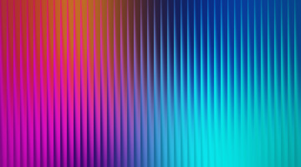 Abstract vertical stripes of vibrant magenta orange blue and teal create a dynamic and colorful gradient background