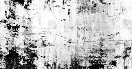 Fototapeta premium Abstract grunge texture background. Black and white.