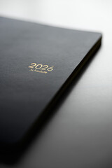 革表紙のビジネス手帳2026年版