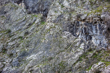 Textured rock surface detail in Harmankaya Canyon