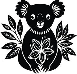 Three-dimensional abstract rendering of colorful geometric shapes and glowing lines against a dark background