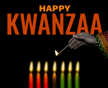 Happy Kwanzaa. African festive concept. Black history. - Powered by Adobe