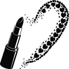 Three-dimensional abstract rendering of colorful geometric shapes and glowing lines against a dark background