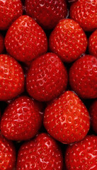 strawberries close up