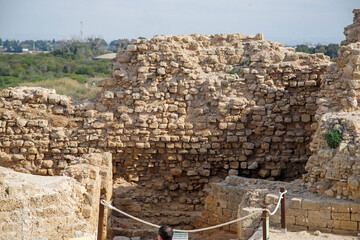 ruins of the ancient city 