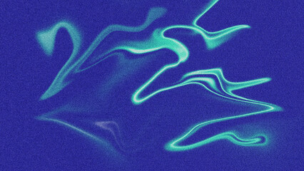 Abstract Blue Background with Wavy Teal and White Swirls texture gradient