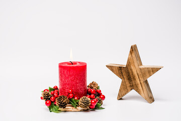 Kerze, Stern