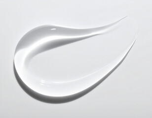 美容クリーム　透明のジェル　テクスチャサンプル　イメージ素材