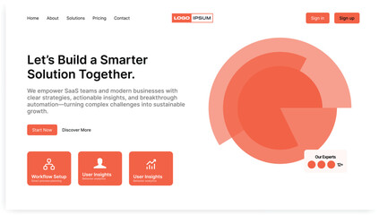 Modern web page Empowering SaaS Teams Build Smarter Solutions Together with Actionable Insights for Sustainable Growth Modern Business