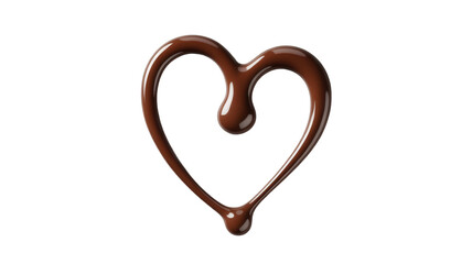 Indulge your senses with a decadent chocolate heart, a symbol of love and sweetness, perfect for valentine's day, a sweet treat, or romantic surprise